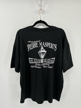 Pierre Maspero’s St Louis Black Graphic Men's T-Shirt Hanes Heavyweight